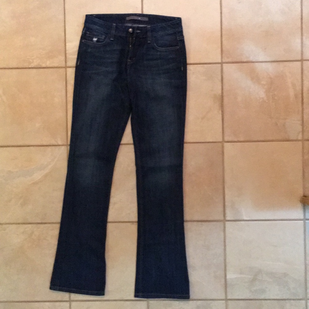 Medium wash Joe’s bootcut jeans